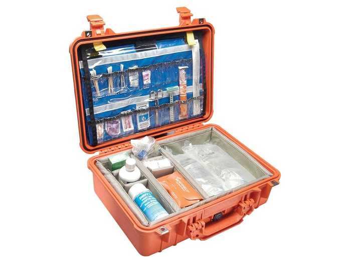 A reliable first aid kit