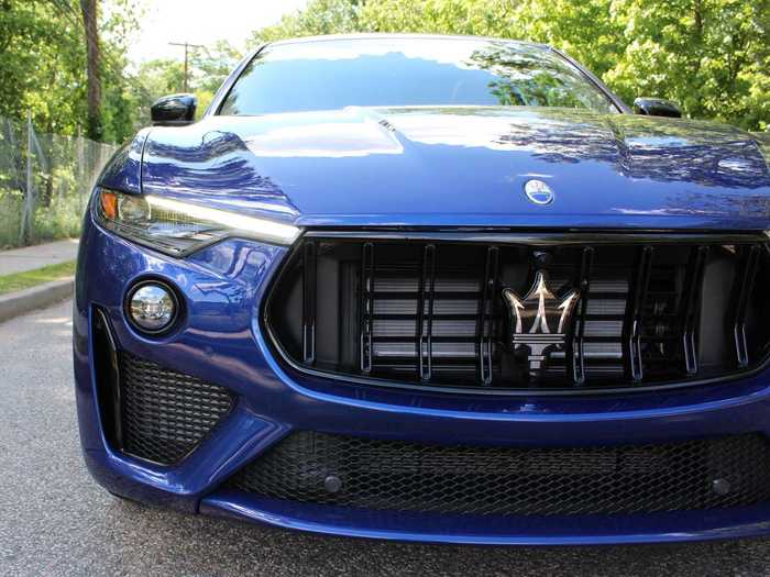 The "Nerissimo" pack was a $1,000 add-on that brought some slick, black highlights to the exterior, notably the grille.