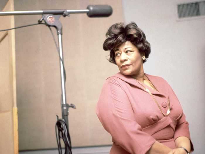 Singer Ella Fitzgerald was homeless before becoming the Queen of Jazz.