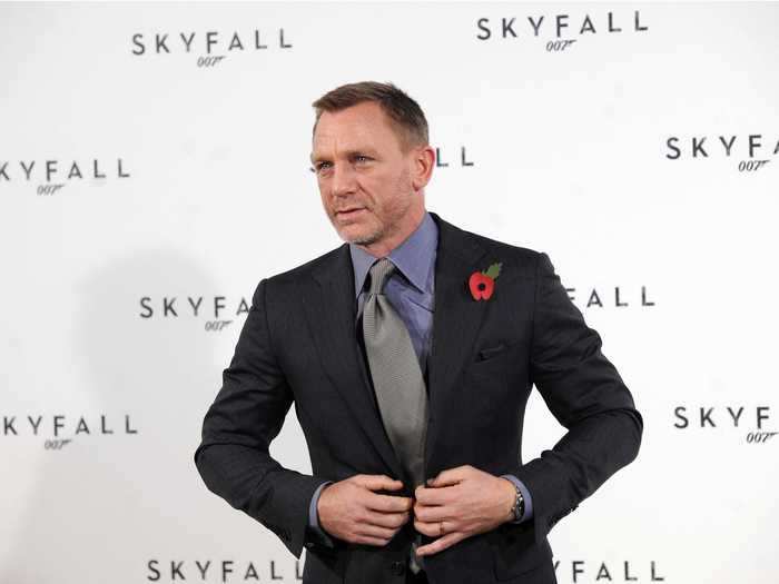 Daniel Craig, aka James Bond, once reportedly had to sleep on park benches in London.