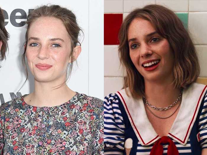 "Stranger Things" newcomer Maya Hawke is 22 years old, and plays 18-year-old Robin.