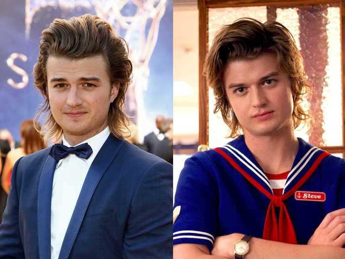 Joe Keery is 28, while his character Steve Harrington just finished high school and is about 18 years old.