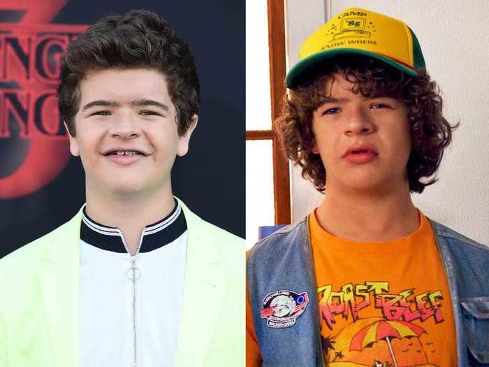 Gaten Matarazzo is 17 years old, and plays 14-year-old Dustin Henderson.