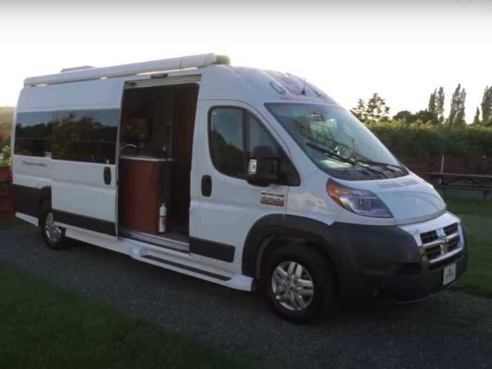 This $100,000 camper van is described as a luxury condo.