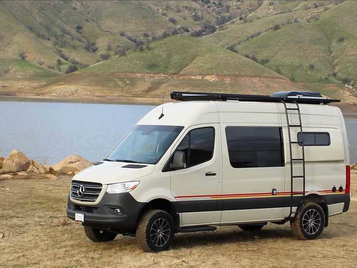For $150,000, this Mercedes-Benz Sprinter van can stay off-grid for a full seven days.