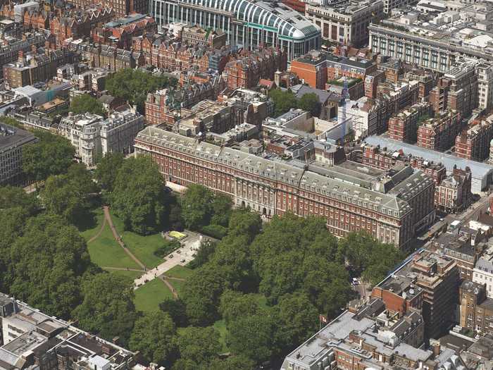 Grosvenor Square has been a well-known enclave in London