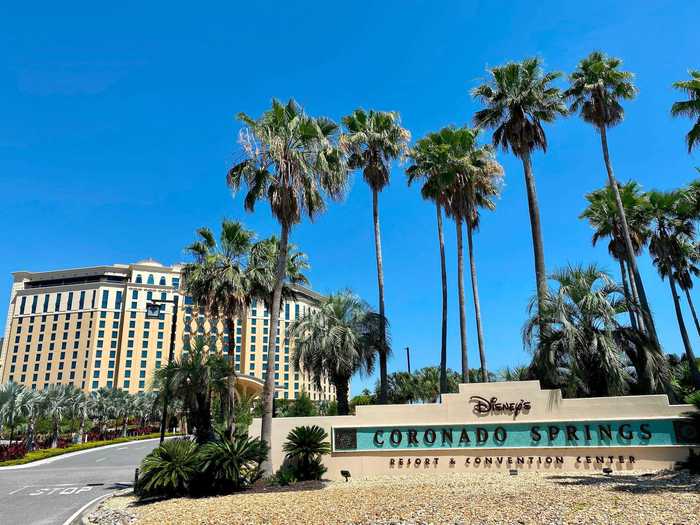 Select members of the media, most of whom arrived after players and staff, were sequestered at Coronado Springs.