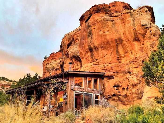 A cliff house near Mesa Verde, $220