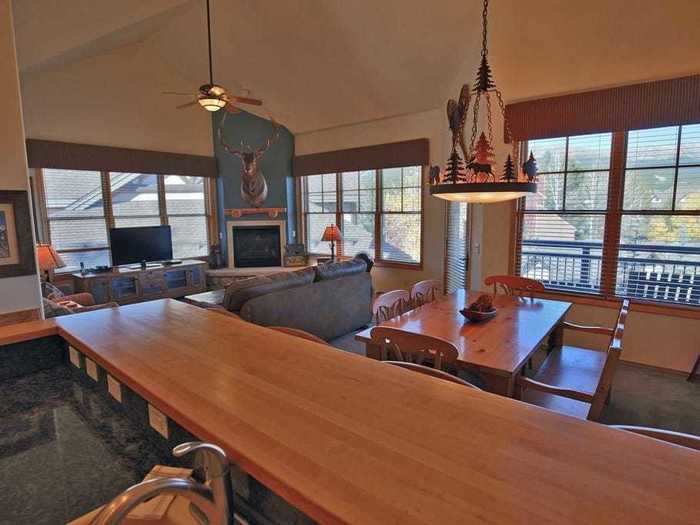 Ski-in, ski-out condo in Breckenridge, $179