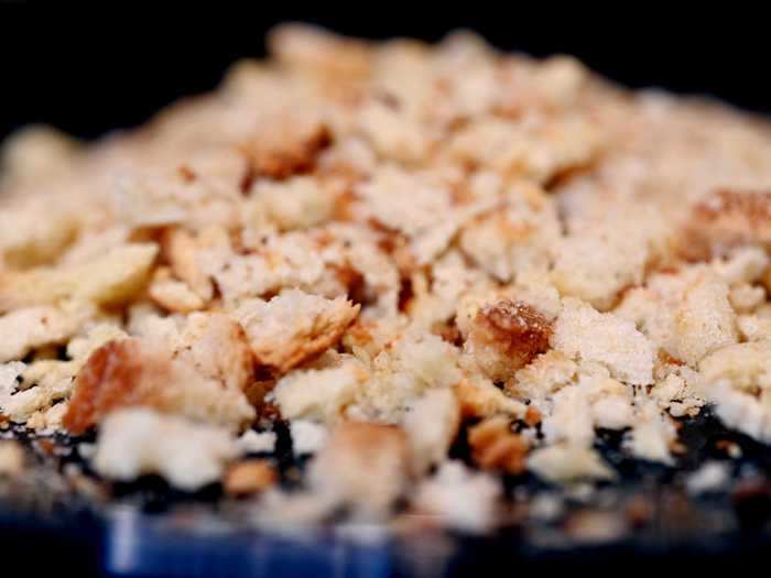 Homemade breadcrumbs are tasty and incredibly easy to make.