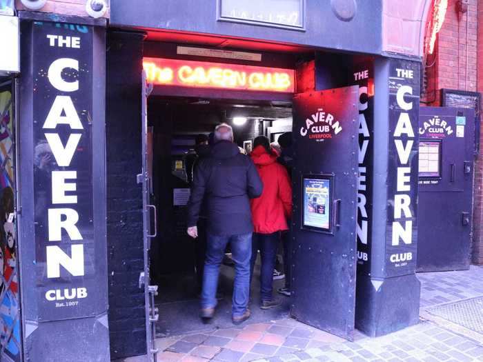 Entry to the club was £2.50 ($3.30), and they only took cash — as someone who hasn