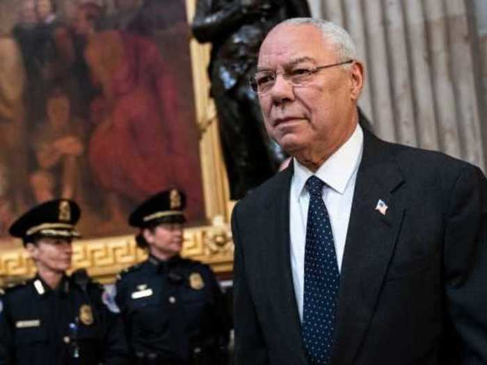 Former Secretary of State Colin Powell