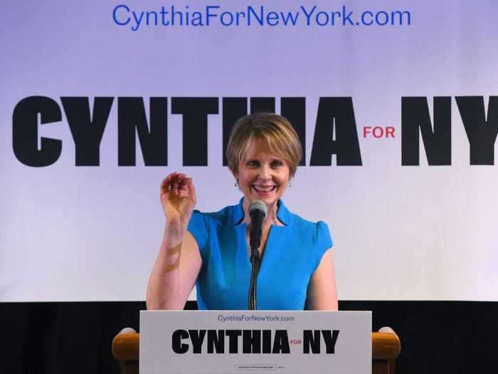 Cynthia Nixon sent her son to PS 163 in New York City.