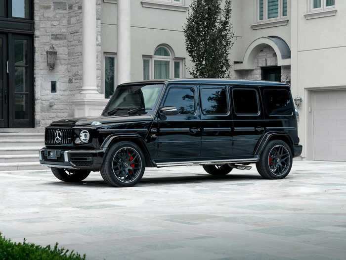 You might think Inkas stretched the G-Wagen to make room for more seats, but that