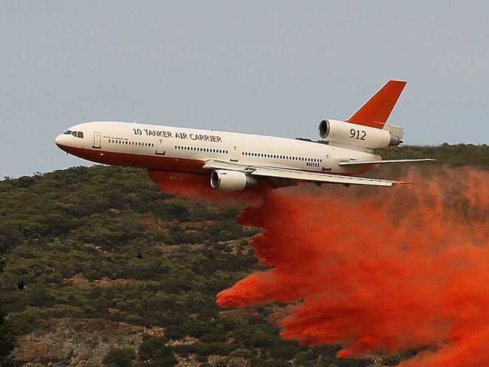 The jet was fighting fires most recently in California and Arizona in July.