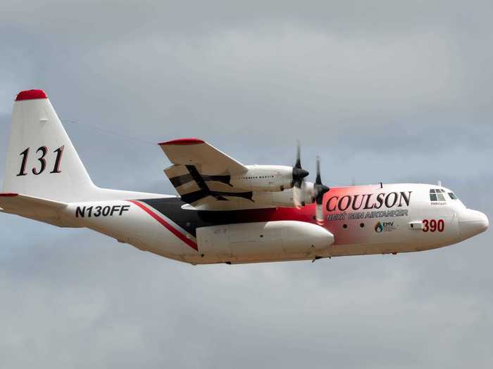 The four-engine turboprops are most commonly used by the world