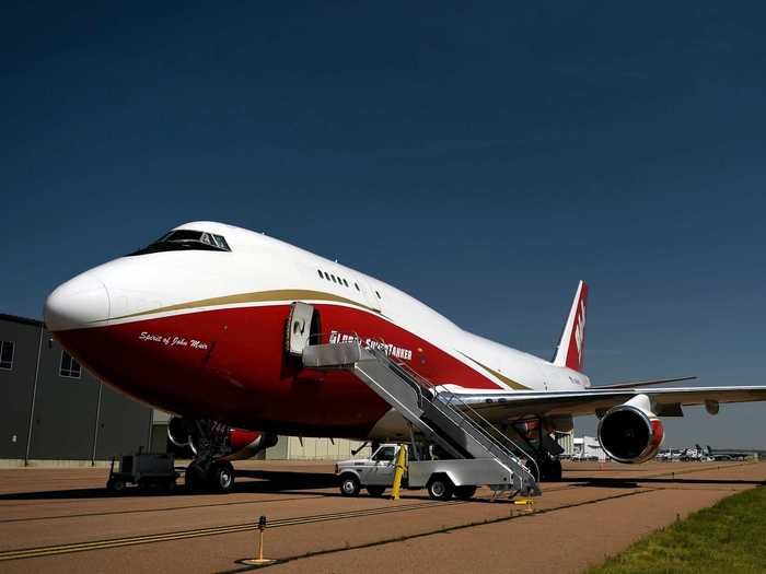 This particular Boeing 747 has had a long life that