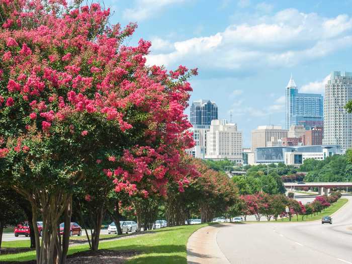 9. North Carolina: 1% more people moved in than out of this state since the start of the pandemic.