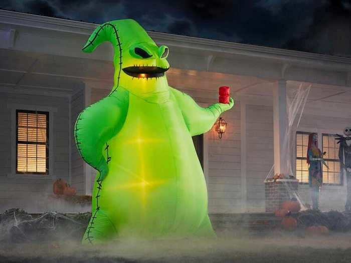 The Home Depot is selling a 10.5-foot inflatable Oogie Boogie, the villain from "The Nightmare Before Christmas."