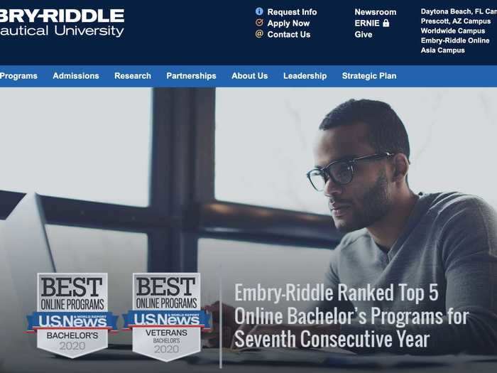 Embry-Riddle Aeronautical University: Worldwide & Online