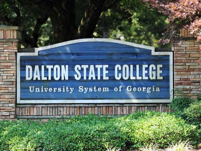 23 (tie). Dalton State College has a return on investment of 68.0%.