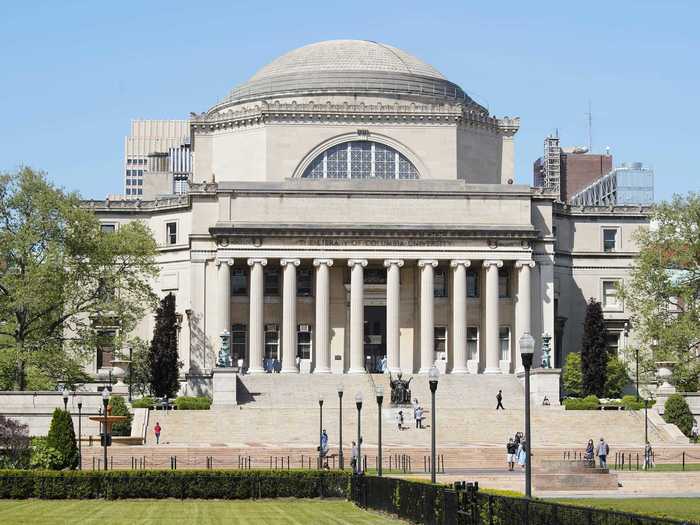 12. Columbia University — New York, New York