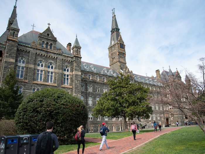 25. Georgetown University — Washington, DC