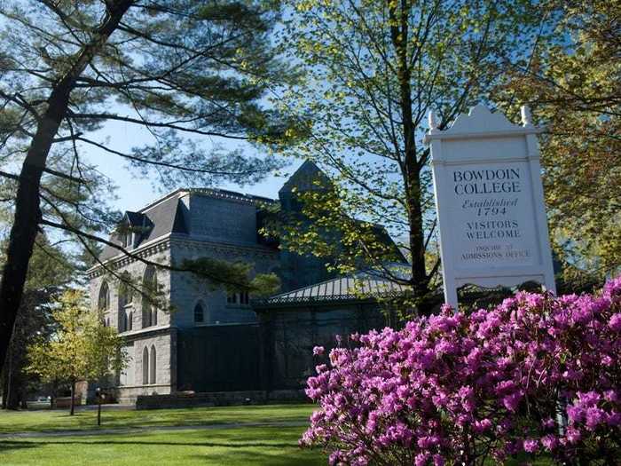 26. Bowdoin College — Brunswick, Maine