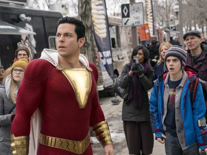 In the comics, Black Adam is a Shazam nemesis.