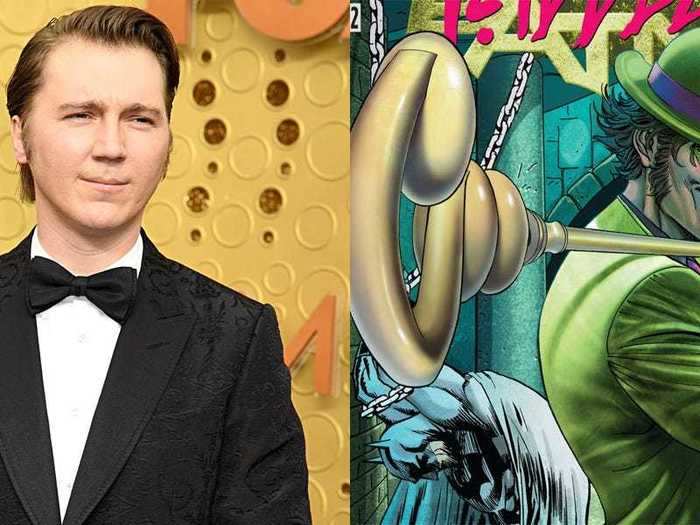 Paul Dano plays a more serious version of the Riddler.