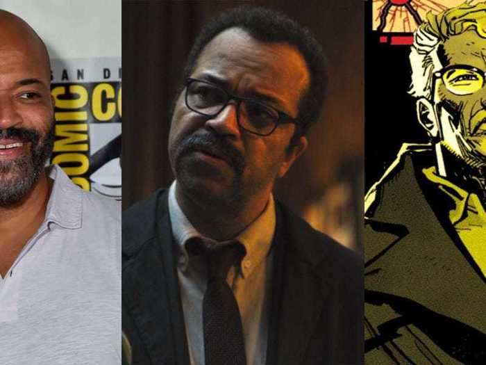 Jeffrey Wright will play Commissioner James Gordon.