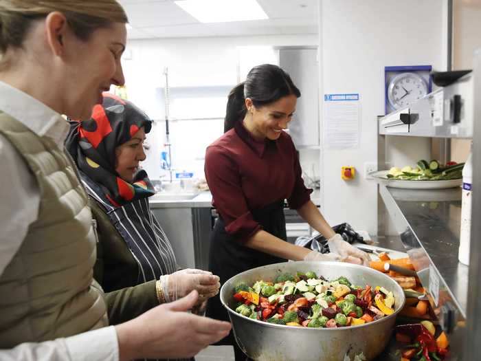 Meghan Markle is a talented cook.