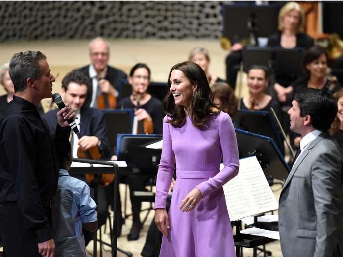 Kate Middleton plays the flute.