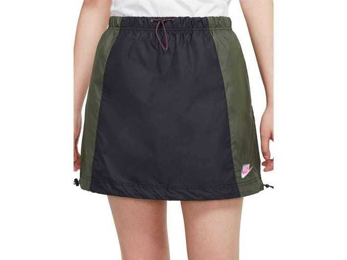 Nike Sportswear Icon Clash Colorblock Drawstring Skirt