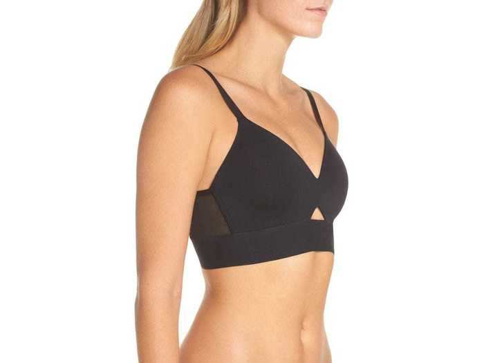 Spanx Workout To Waves Mesh Panel Sports Bra