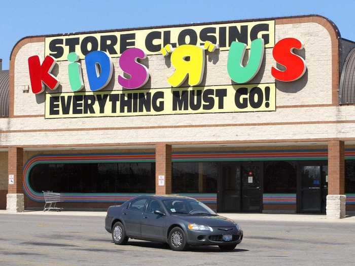 The mounting competition led to the eventual closure of Kids R Us in 2003.