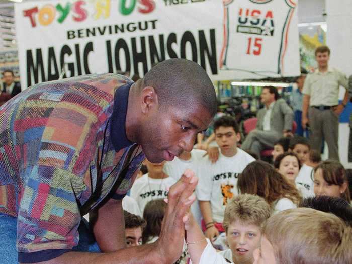 The company was also known for bringing big names in for promotional events or philanthropic work, such as NBA Hall of Famer Magic Johnson.
