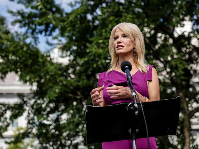 Later that evening, both George and Kellyanne Conway issued statements announcing their resignations from their respective positions.