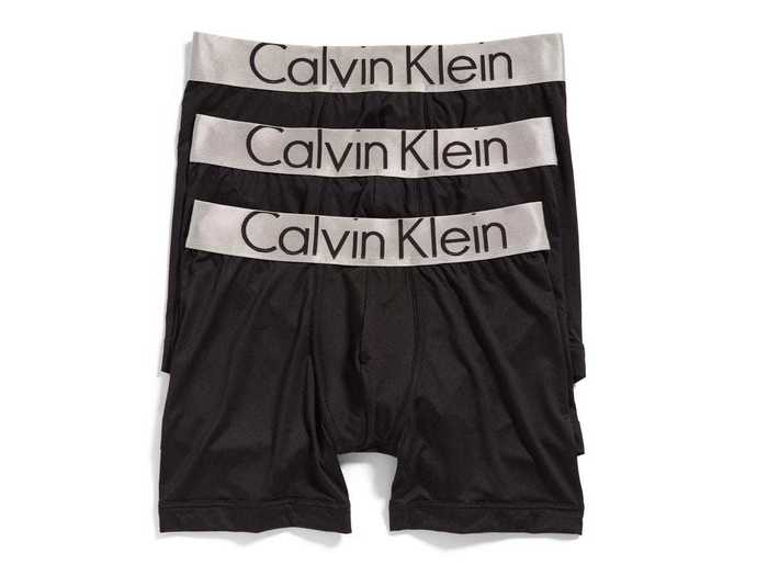 Calvin Klein Steel Micro 3-Pack Boxer Briefs