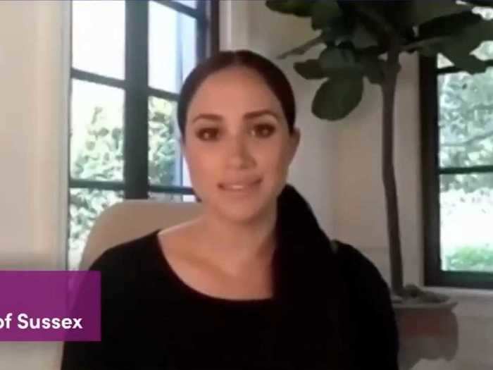 Meghan Markle spoke about the upcoming US election, saying "we all know what