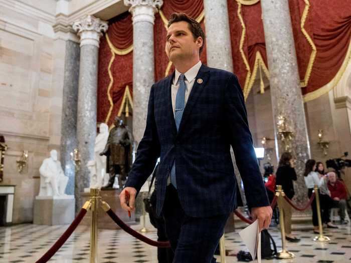 Florida congressman Matt Gaetz: Democrats and 