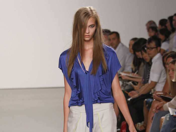 Karlie Kloss, then a teenager, walked dozens of shows at New York Fashion Week in 2008.