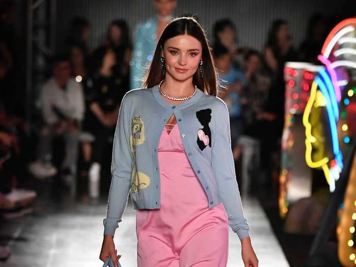 Miranda Kerr, pictured in 2017, now owns her own skincare business.