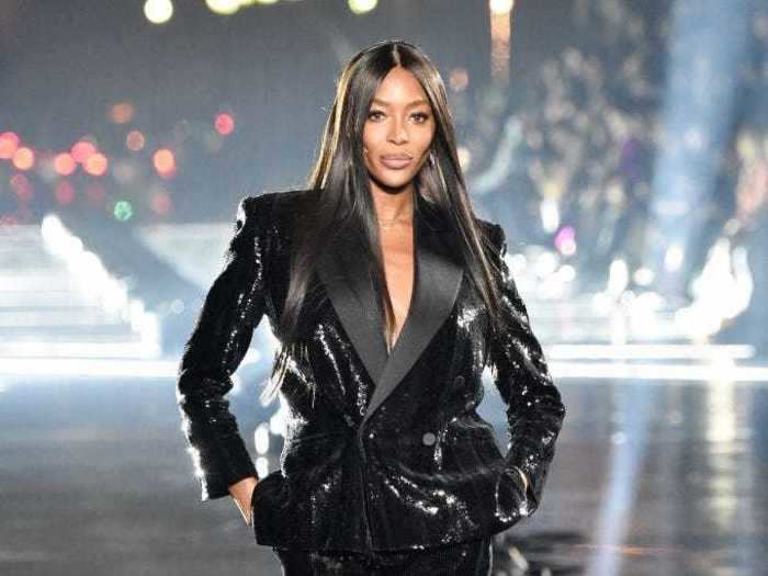 Now 50 years old, Naomi Campbell continues to model, defying the notion that a model