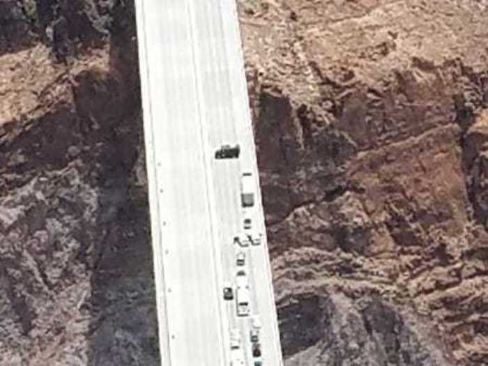 With an armored truck and ammunition, a Nevada man blocked traffic on a major bridge connecting Arizona and Nevada near the Hoover Dam in June 2018.