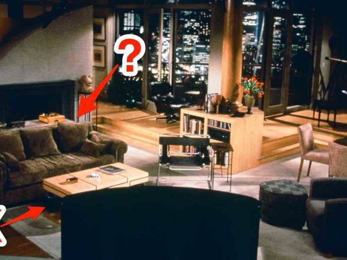 Designers thought the layout of Frasier Crane’s apartment from "Frasier" was confusing.