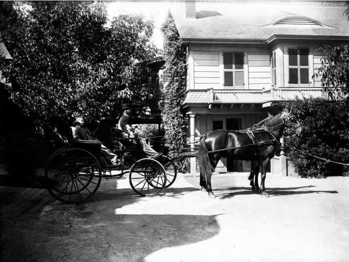 In 1885, a widowed Sarah Winchester moved to California to start a new life in a farmhouse she built on 40 acres.