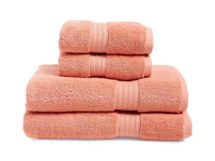 BP. 4-Piece Cotton Bath Towel Hand Towel Set