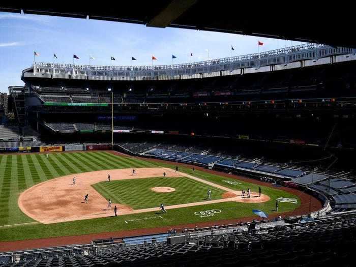 Even as games went ahead, the stadium was missing its fans.