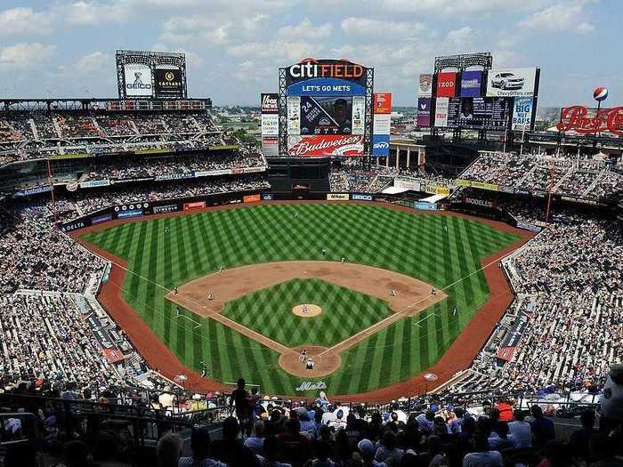 At Citi Field, the stands are usually packed with Mets and visiting fans.